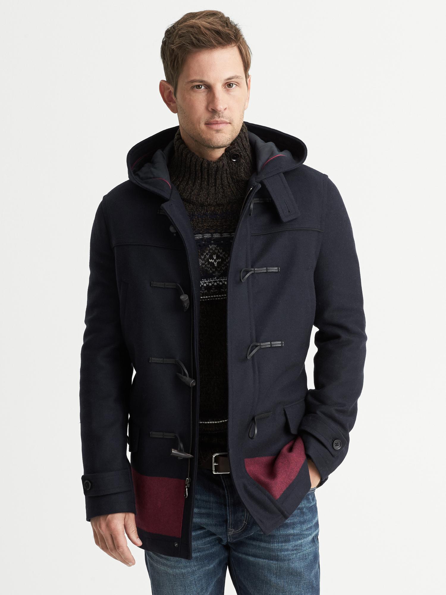 banana republic mens coats