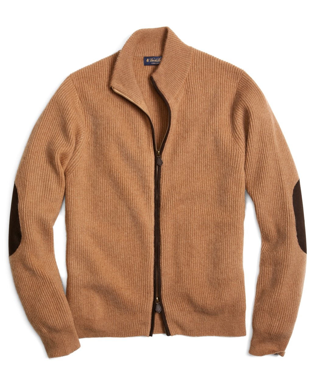 camel hair cardigan