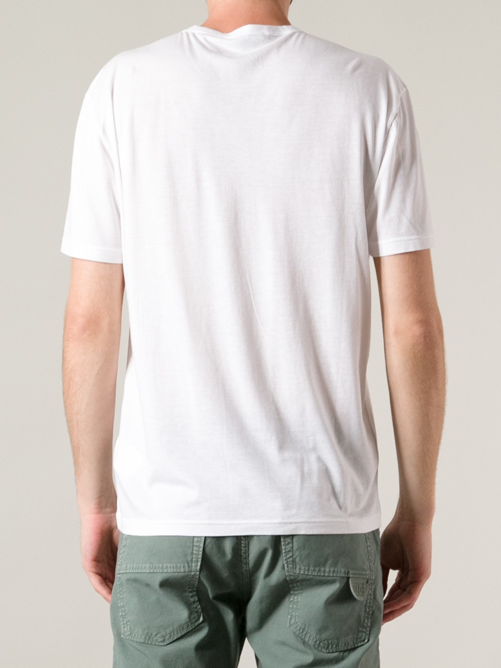 Gucci Printed T-shirt in White for Men - Lyst