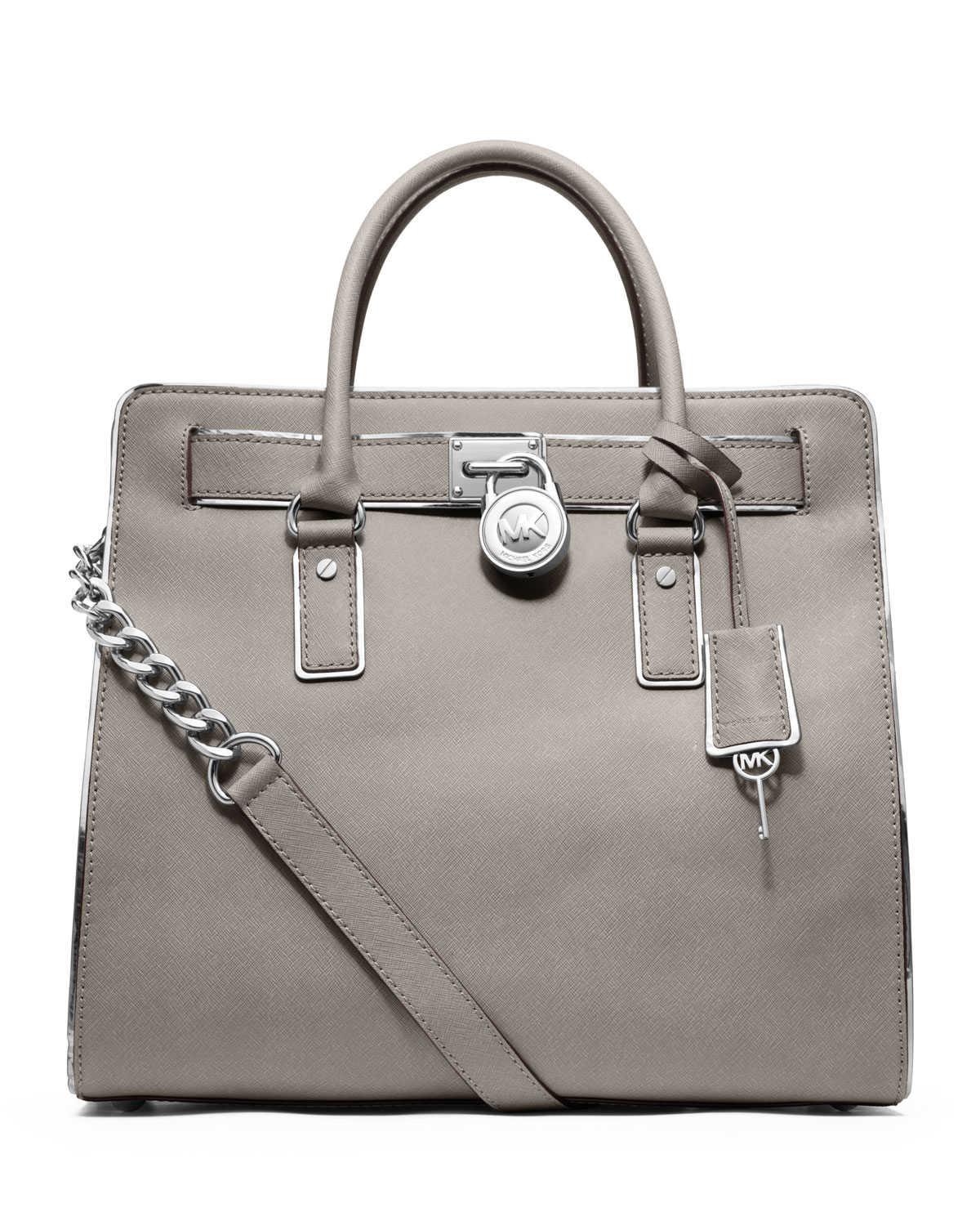 gray mk purse