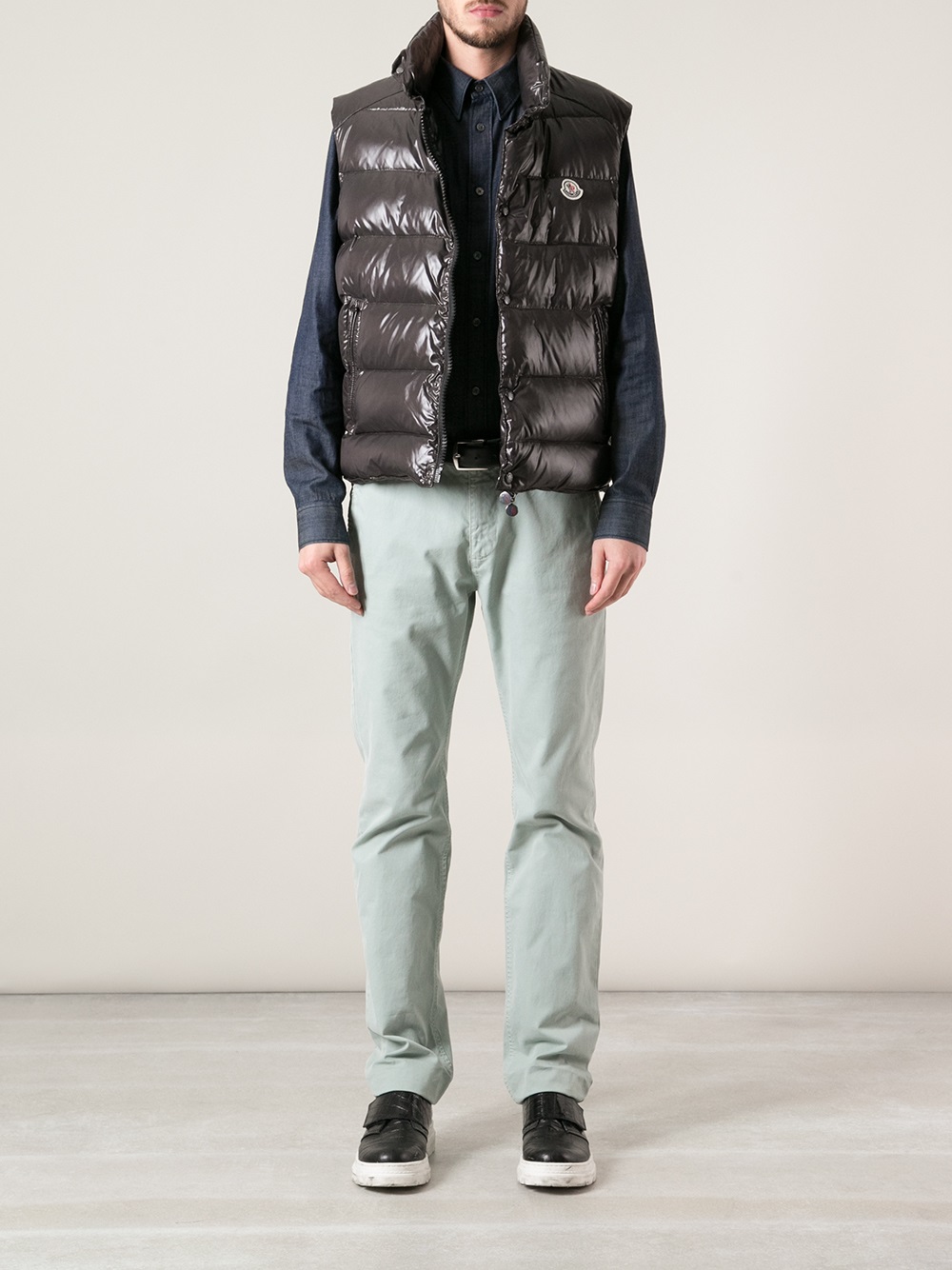 Moncler tib padded gilet sale