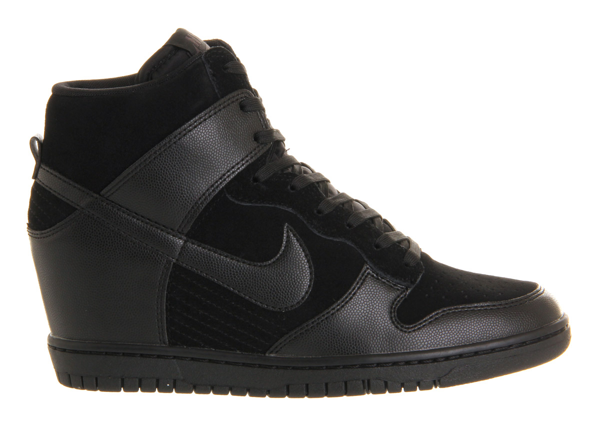 nike womens dunk sky hi wedge