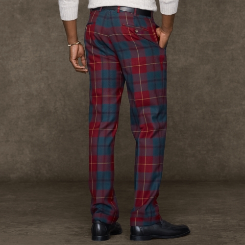 ralph lauren tartan pants