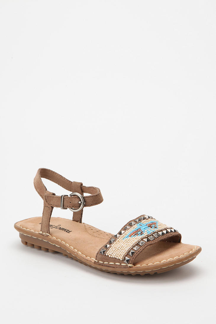 minnetonka beaded sandals