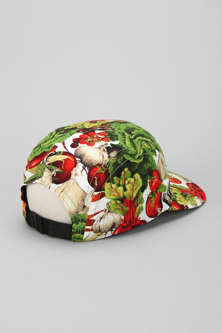 Skulls Vegetable Party 5panel Hat 