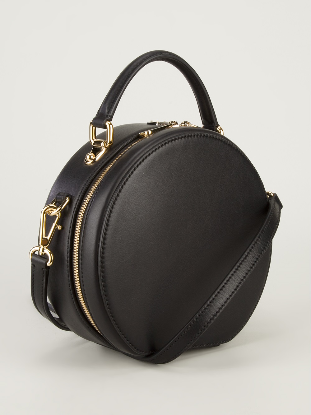 Dolce & Gabbana Round Tote Bag in Black | Lyst