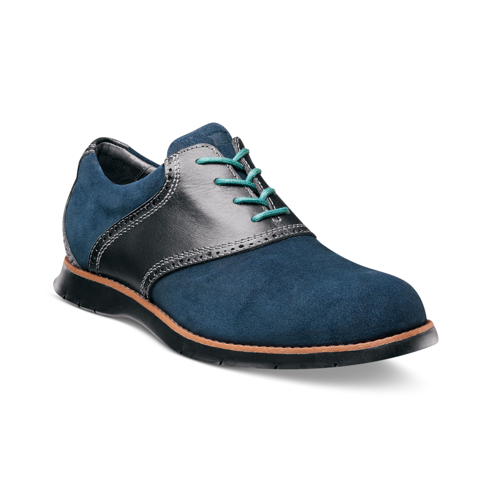 florsheim blue suede shoes