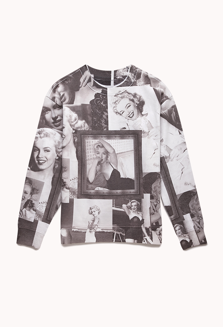 Forever 21 Marilyn Monroe Sweatshirt You've Been Added To ...