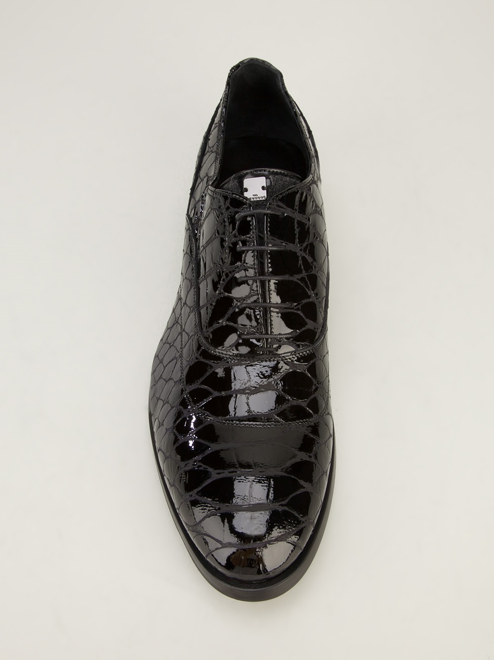 John richmond Oxford Shoes in Black for Men | Lyst
