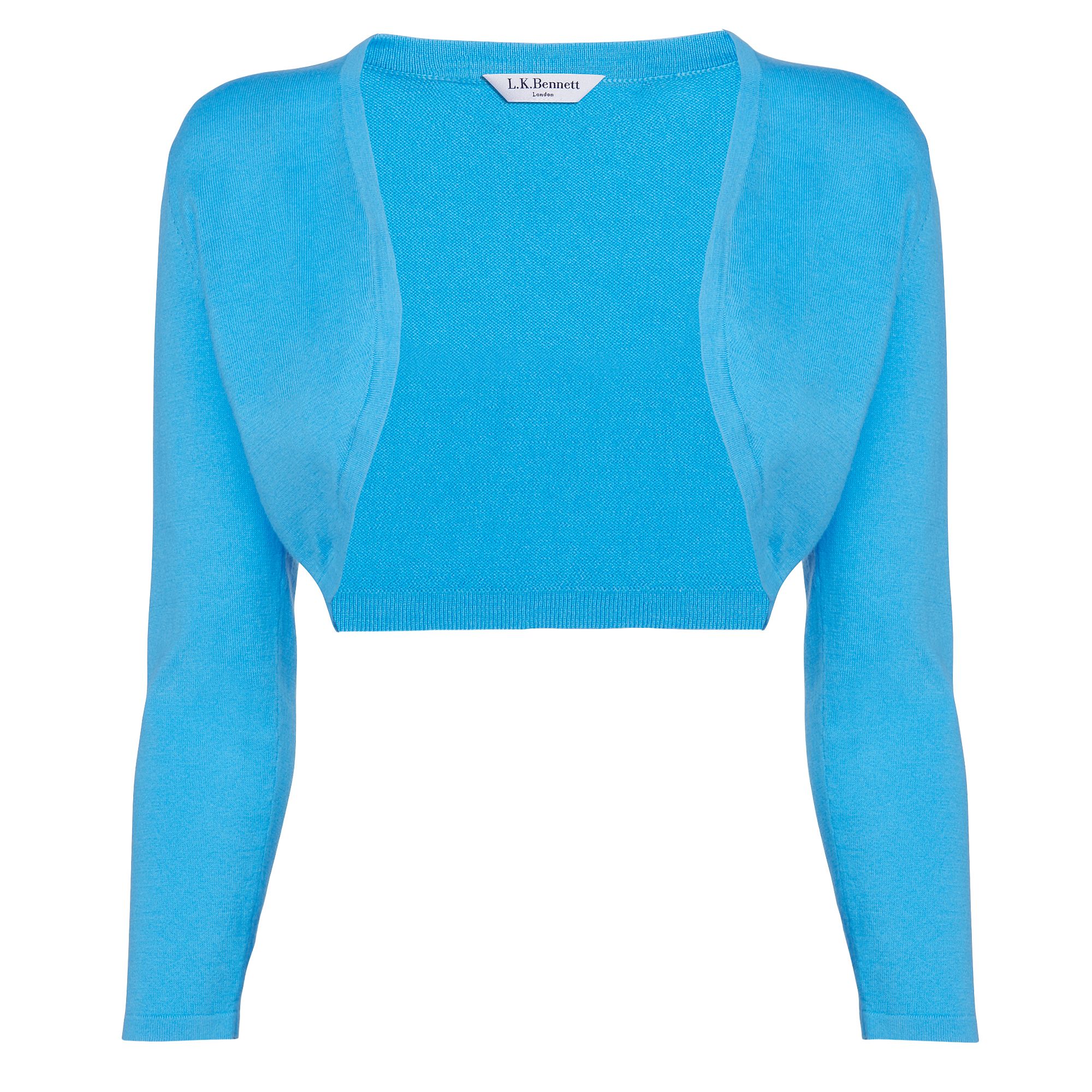Shrug Cardigan in Blue (Aqua) Lyst
