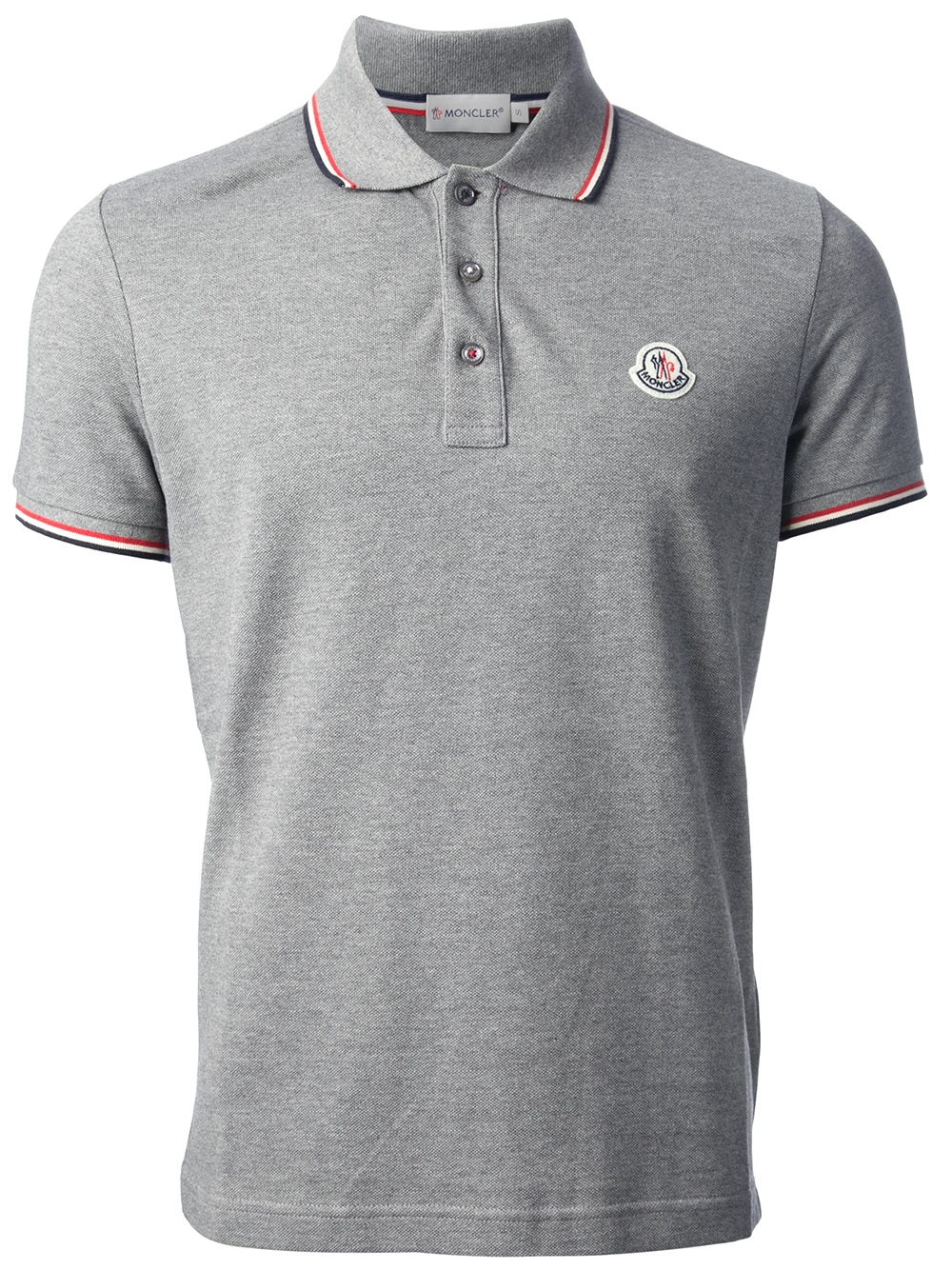 moncler short sleeve polo