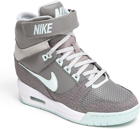 Nike Air Revolution Sky Hi Sneaker in Gray (Canyon Grey/ Teal Tint) | Lyst
