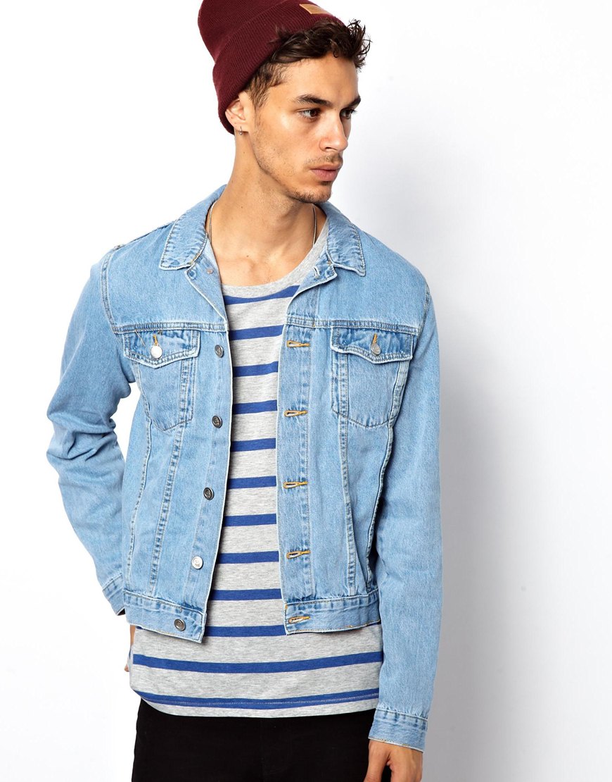 inexpensive denim jacket