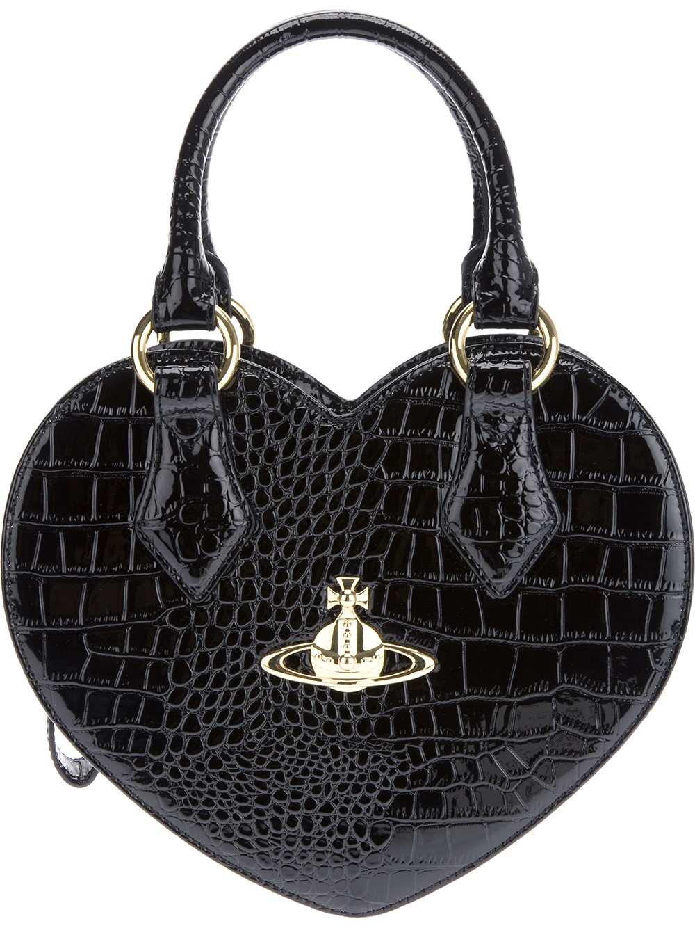 Vivienne Westwood Chancery Heart Bag in Black - Lyst