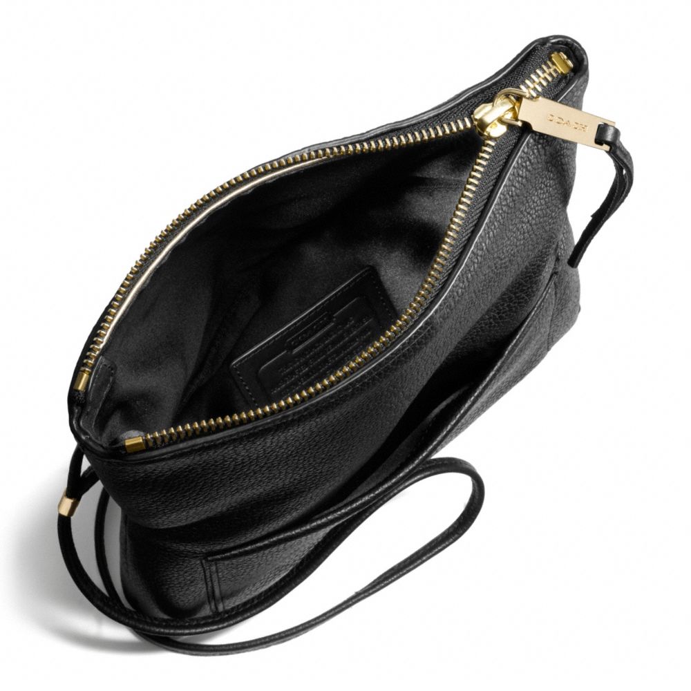 Lyst - Coach The Urbane Crossbody Bag in Pebbled Leather in Black