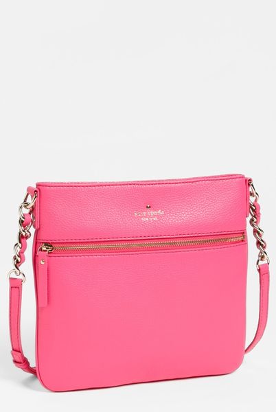 Kate Spade Cobble Hill Ellen Leather Crossbody Bag Small in Pink (Love ...