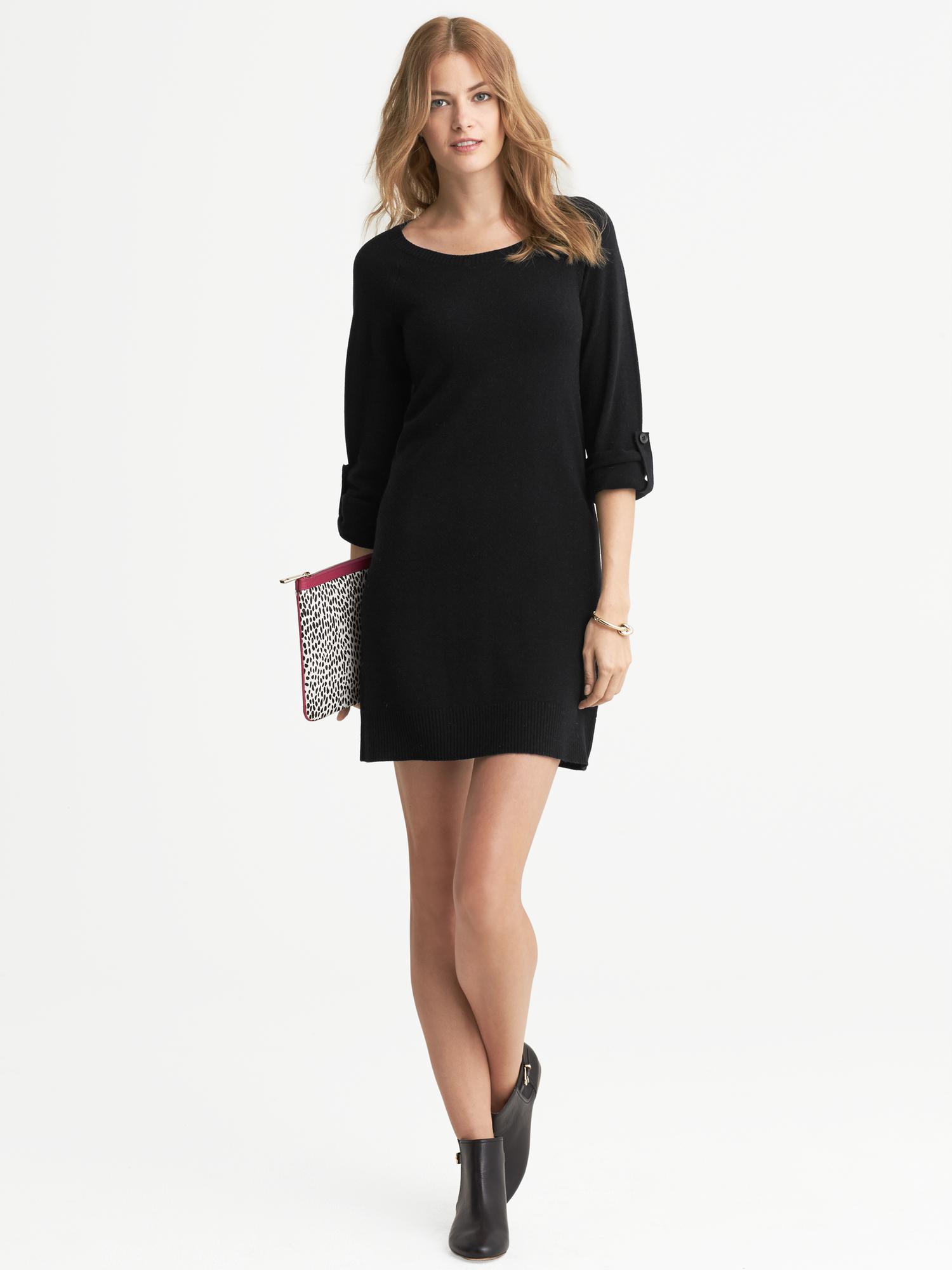 cashmere sweater dress banana republic
