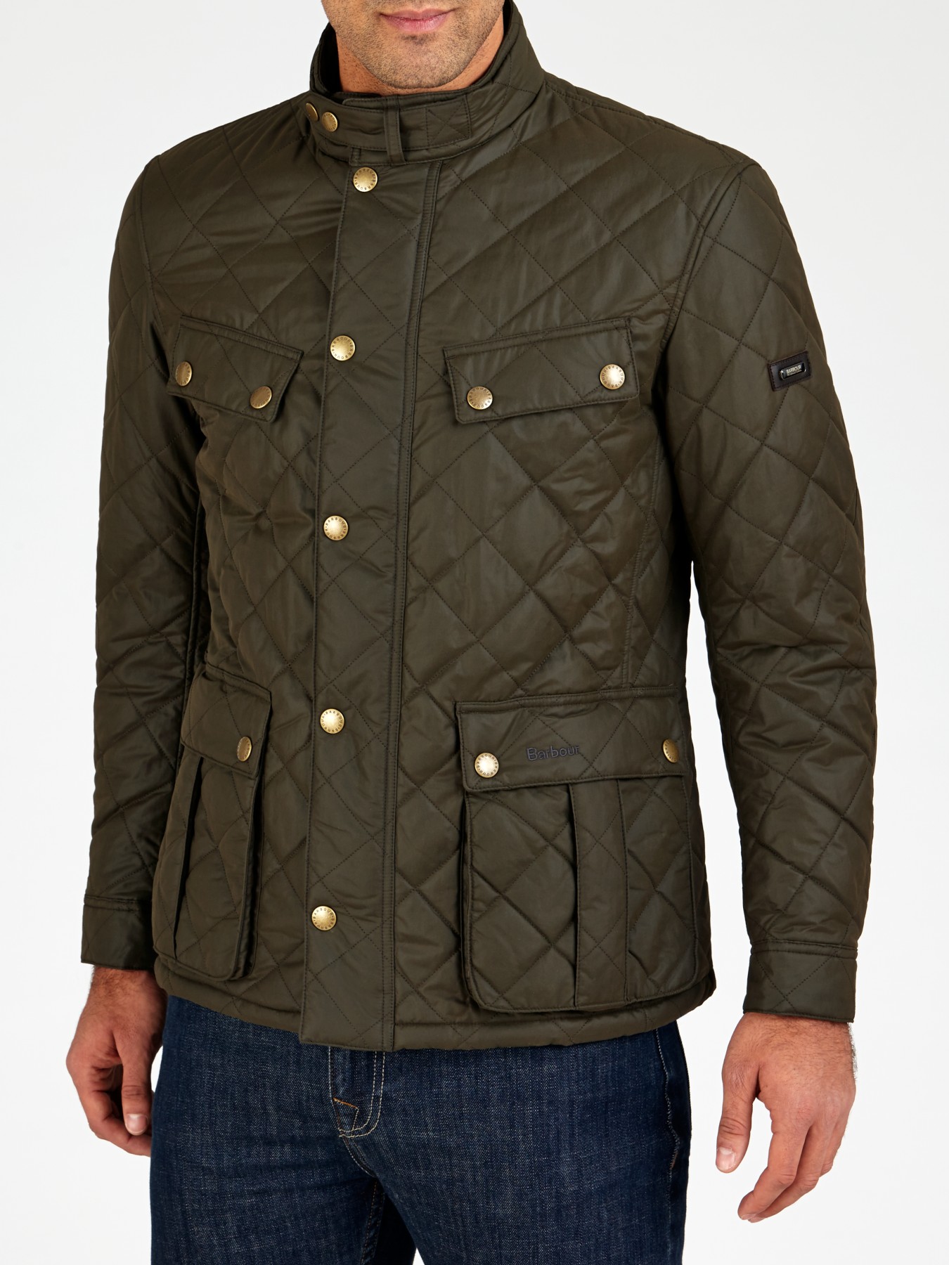 barbour international men's ariel quilted jacket