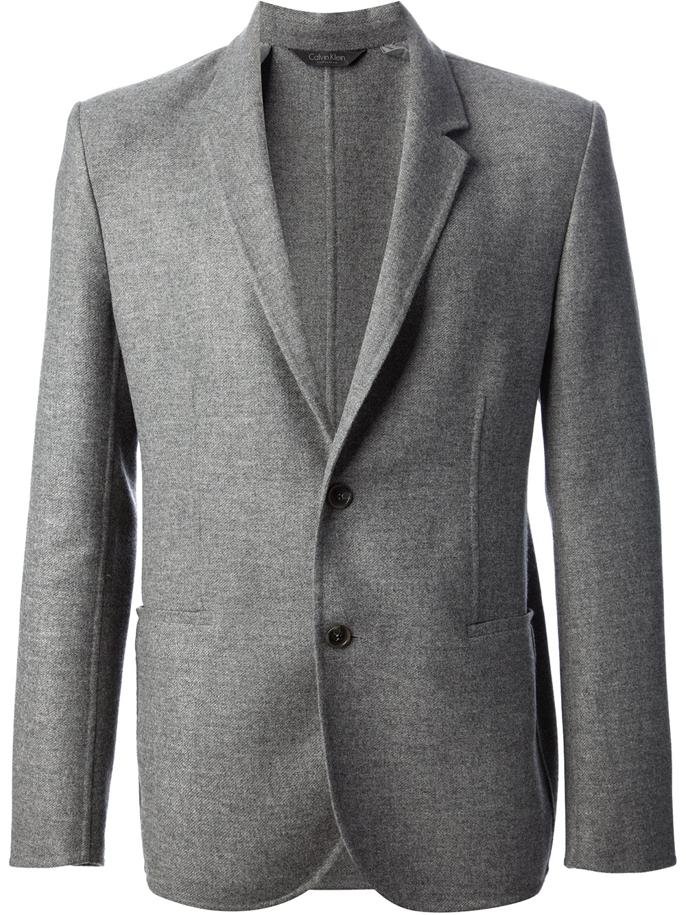 calvin klein grey blazer