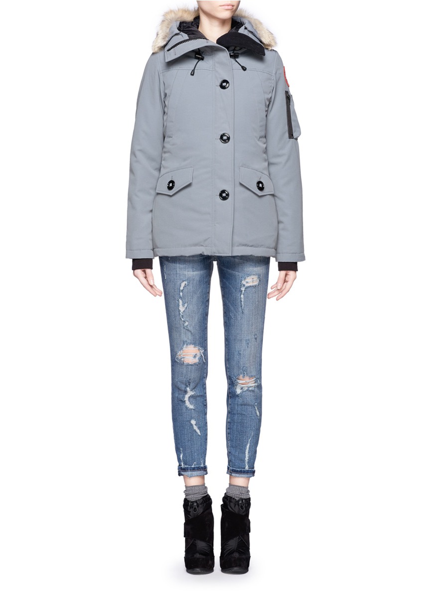 canada goose montebello parka grey