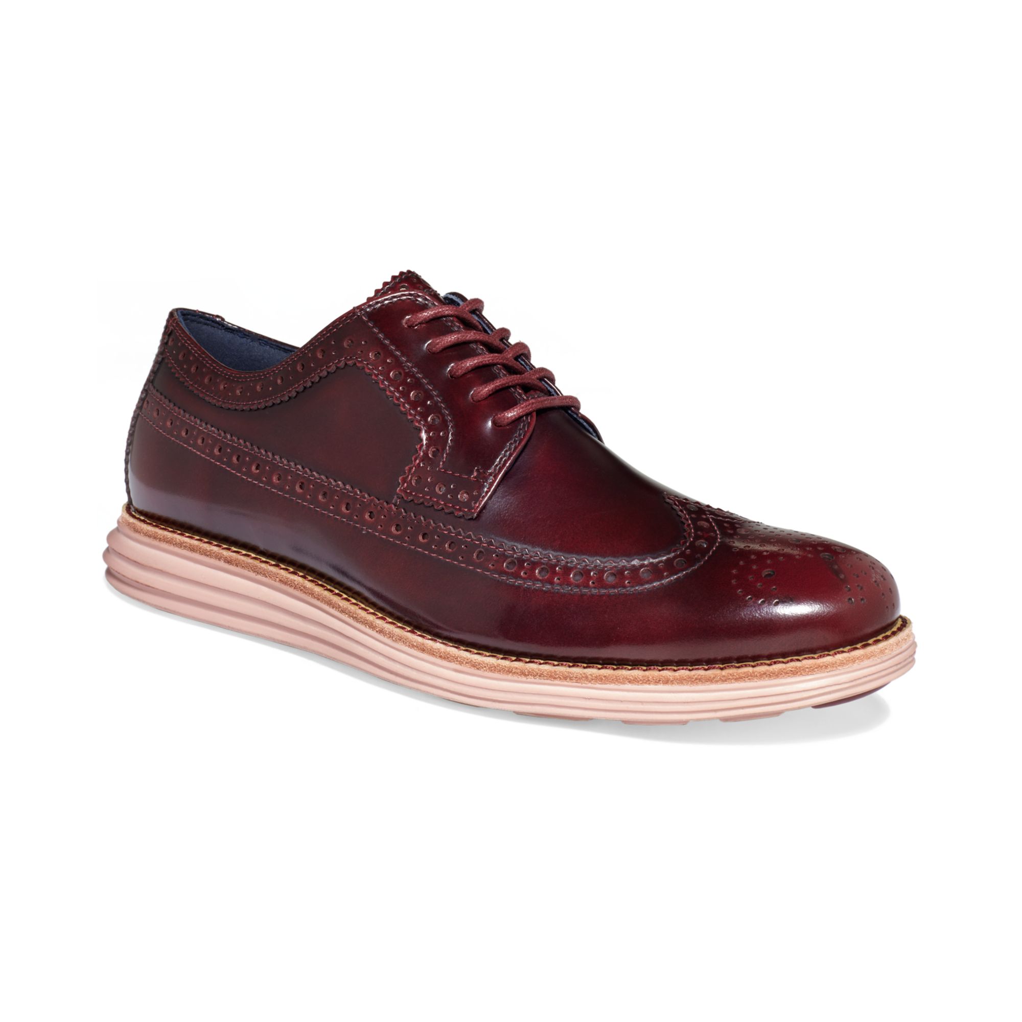 cole haan burgundy shoes