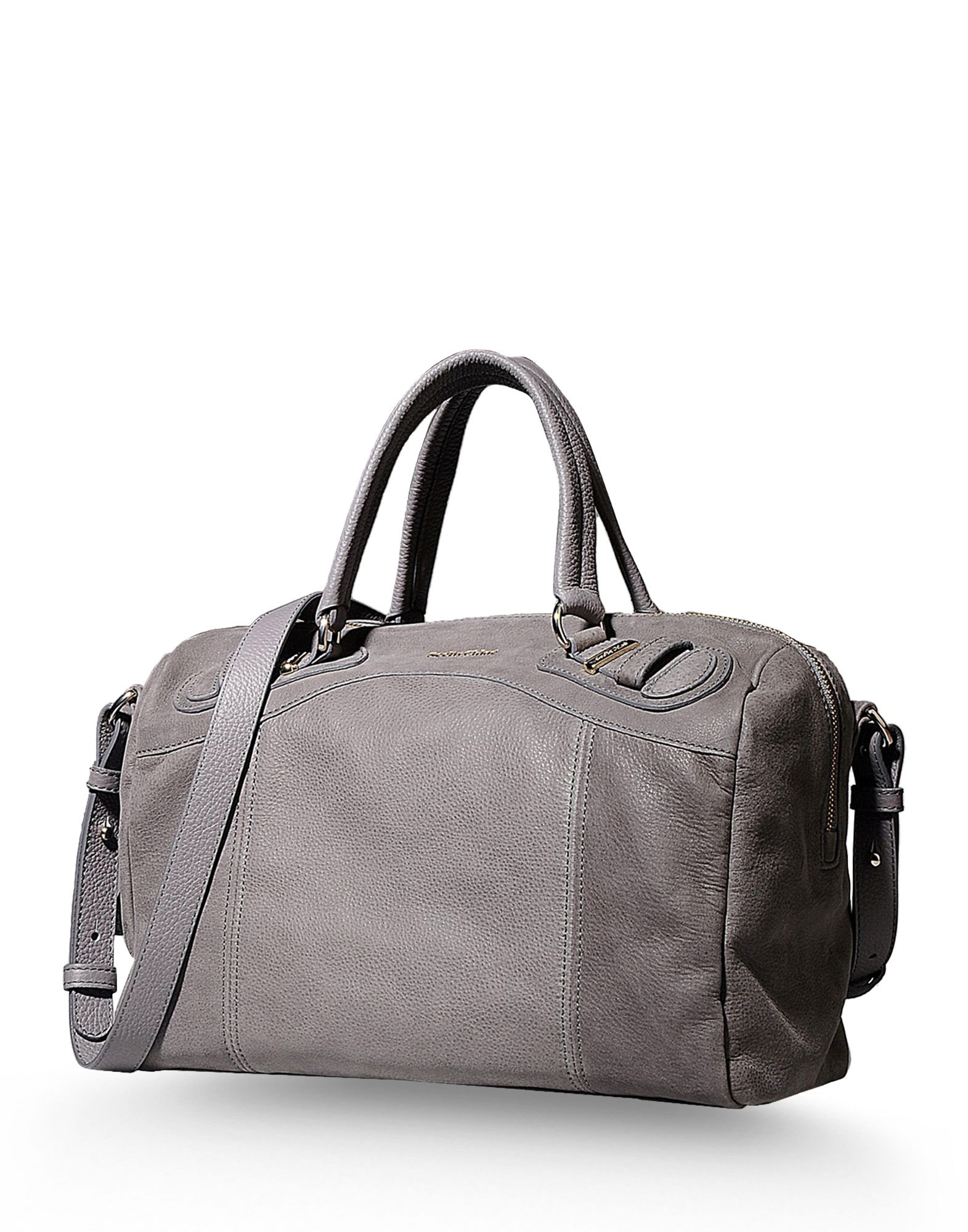 See by chlo Medium Leather Bag in Gray (Grey) | Lyst  
