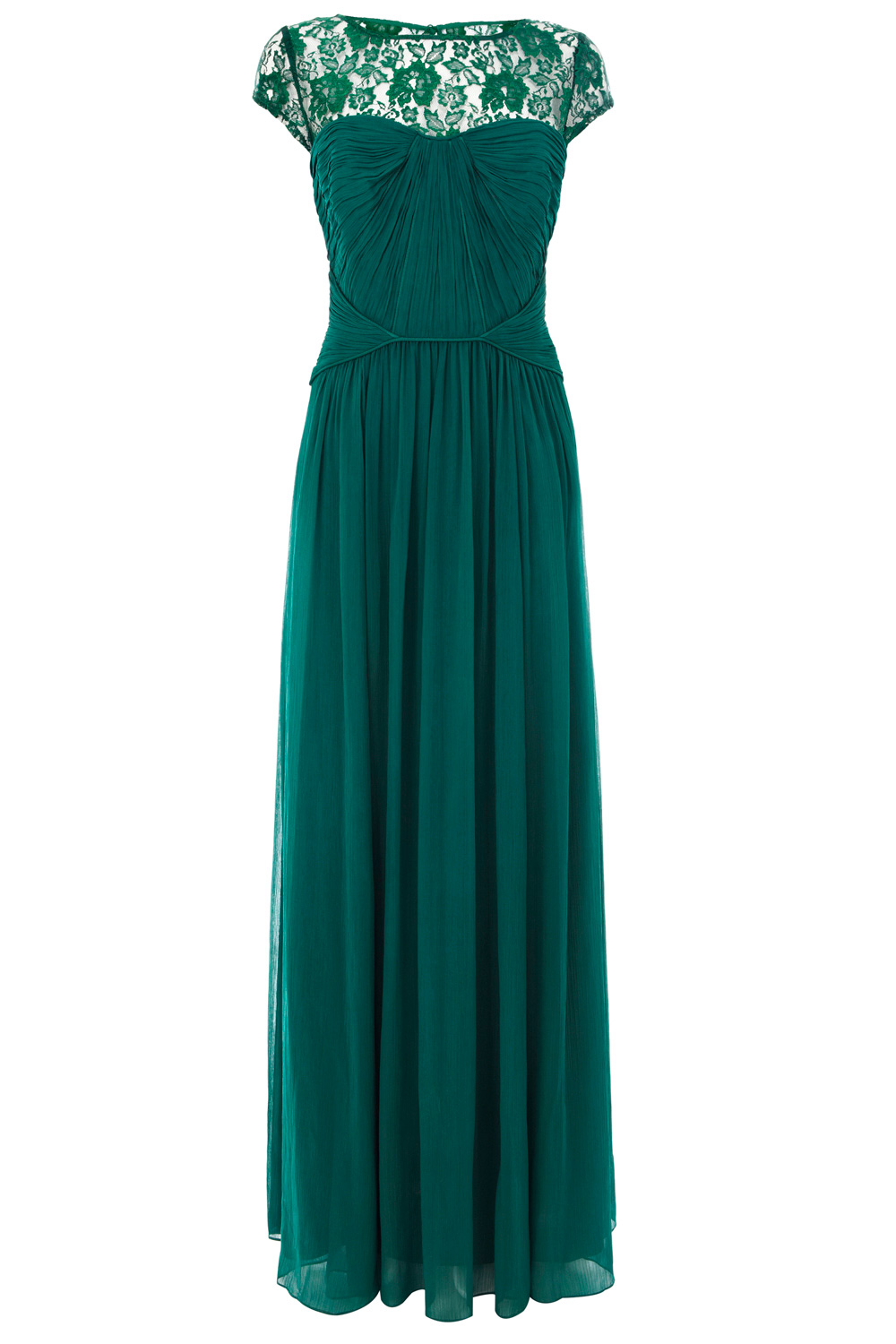 coast green maxi dress