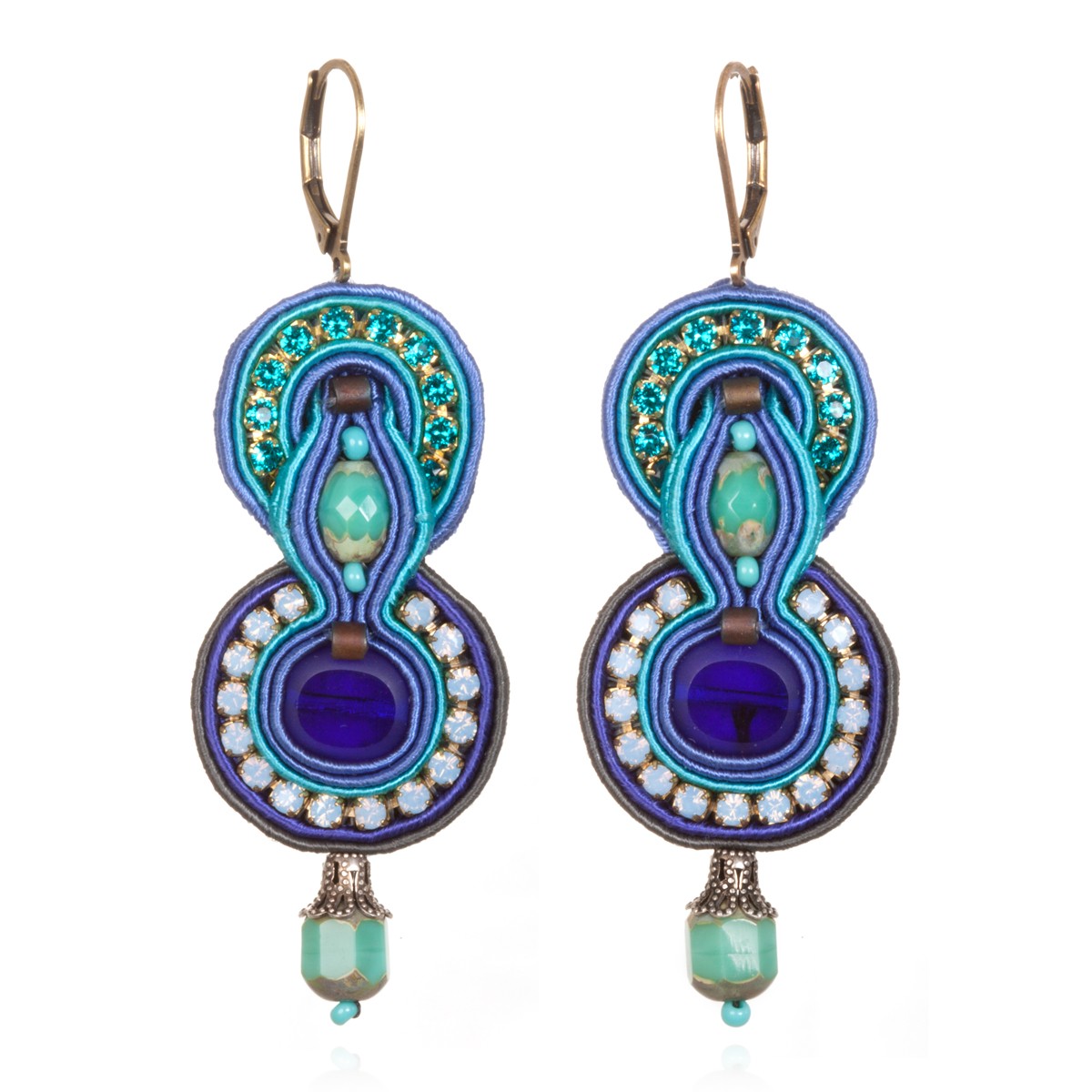 Dori Csengeri Indigo Earrings in Blue (indigo) | Lyst