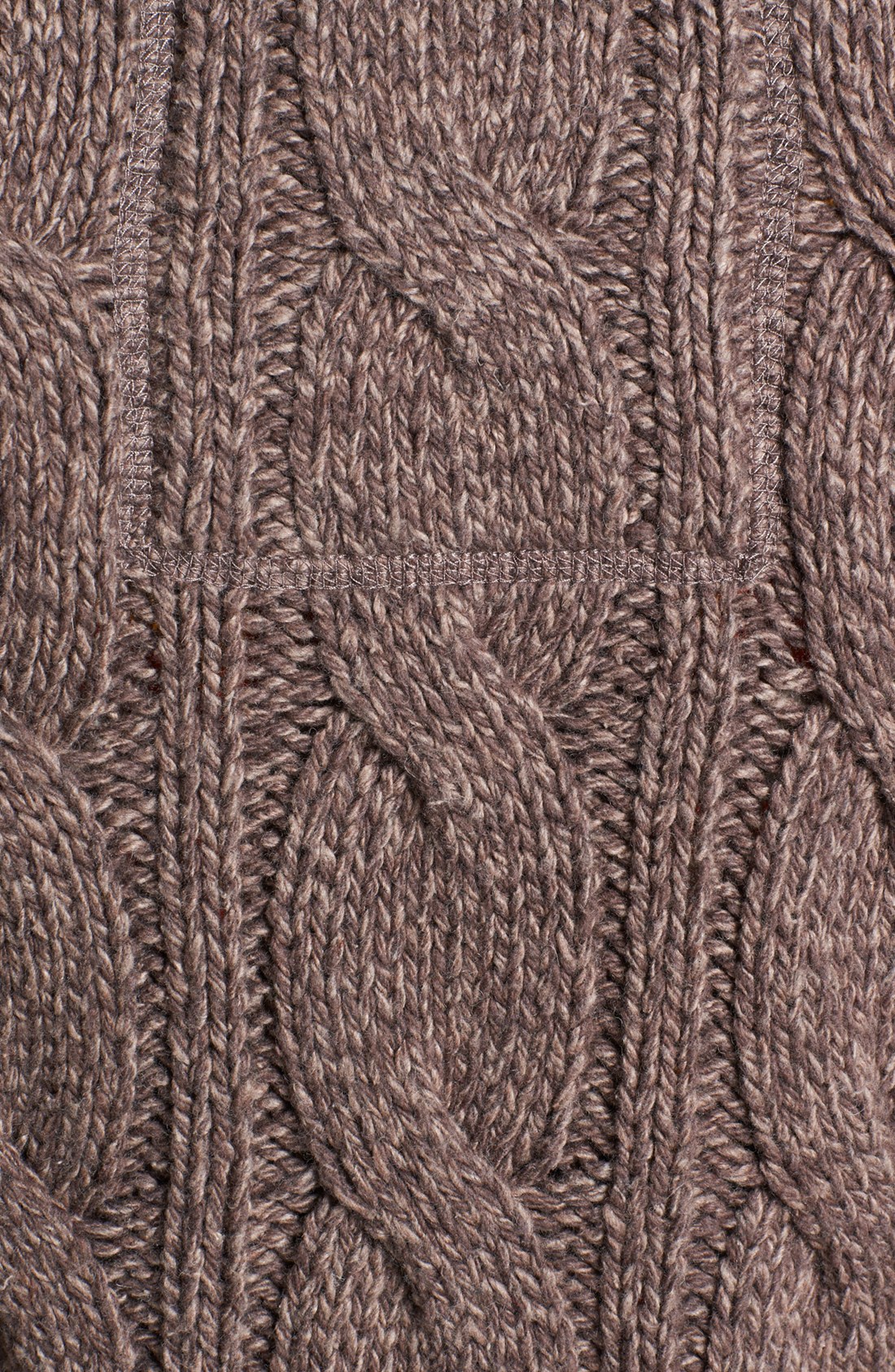 Superdry Daylesford Cable Knit Shawl Cardigan in Brown for Men (Mule