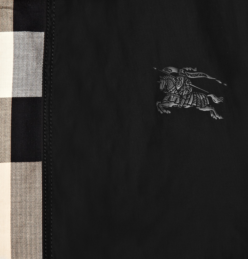 Burberry Brit Showerproof Bomber Jacket in Black for Men Lyst