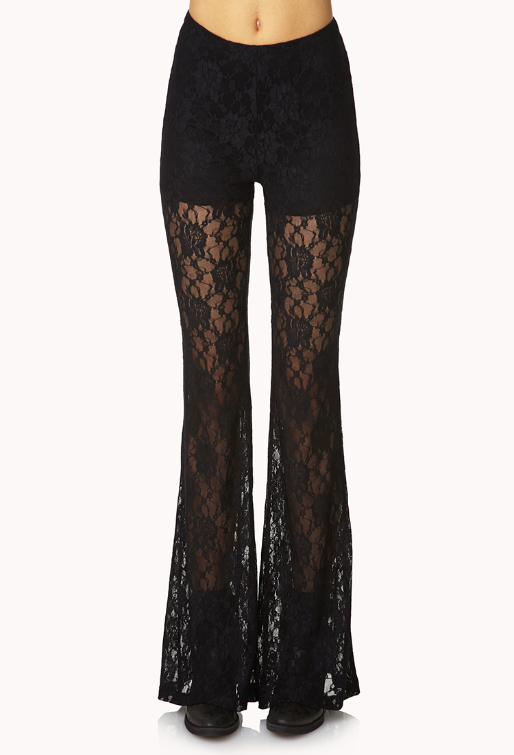 lace bell bottoms