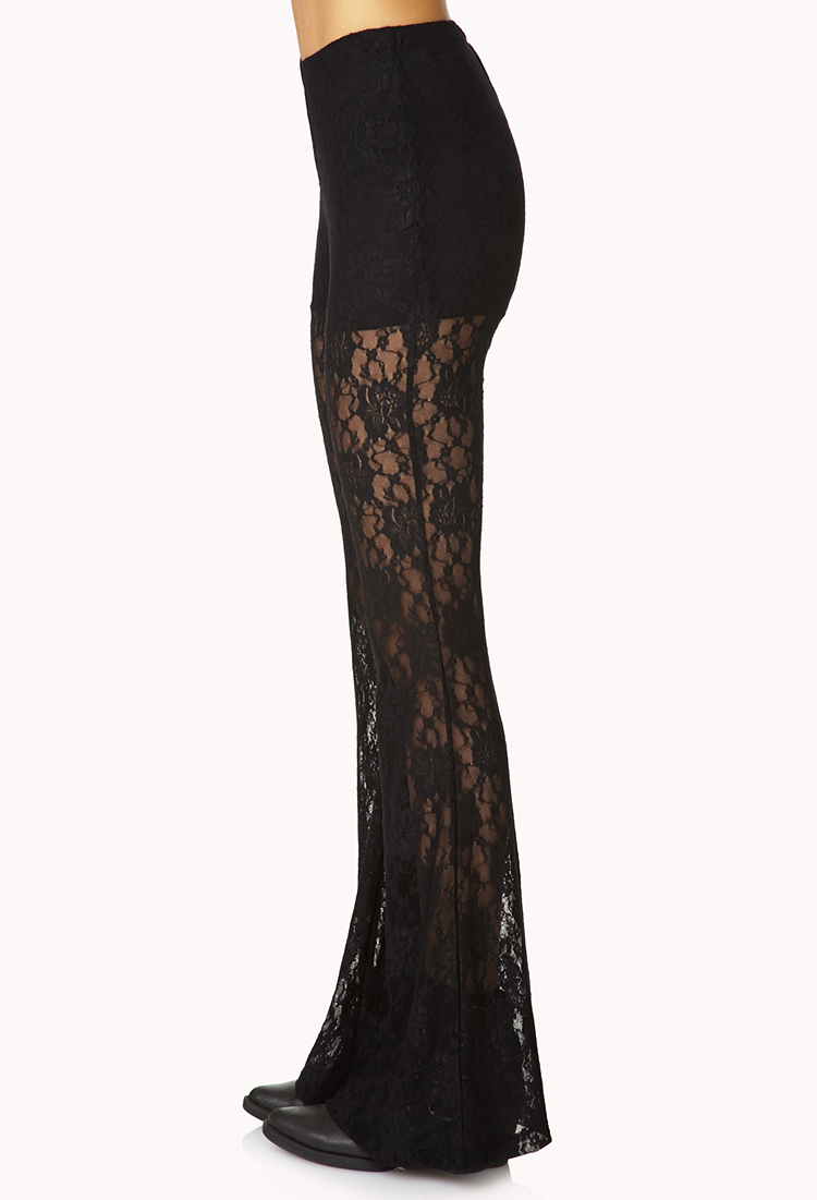 lace bell bottoms forever 21