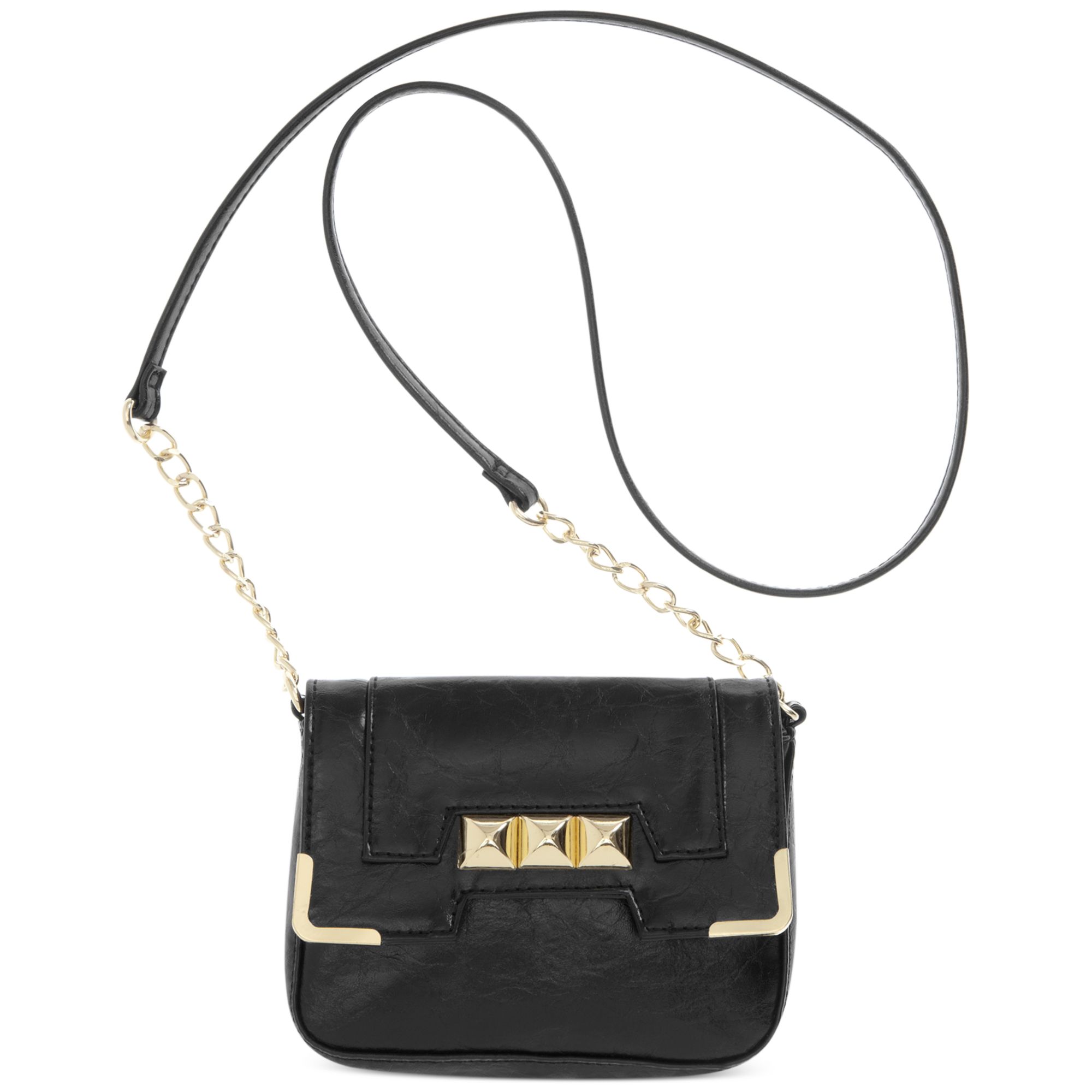 Satchel Guess Black Handbag - Lyst - Guess Guess Handbag Specks Small