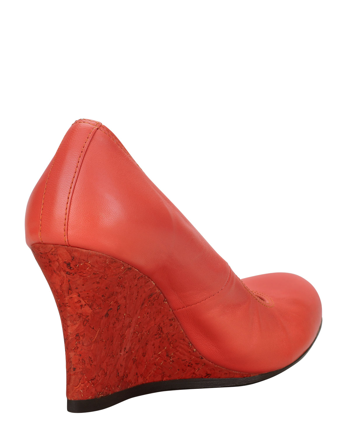 wedge ballerina pumps