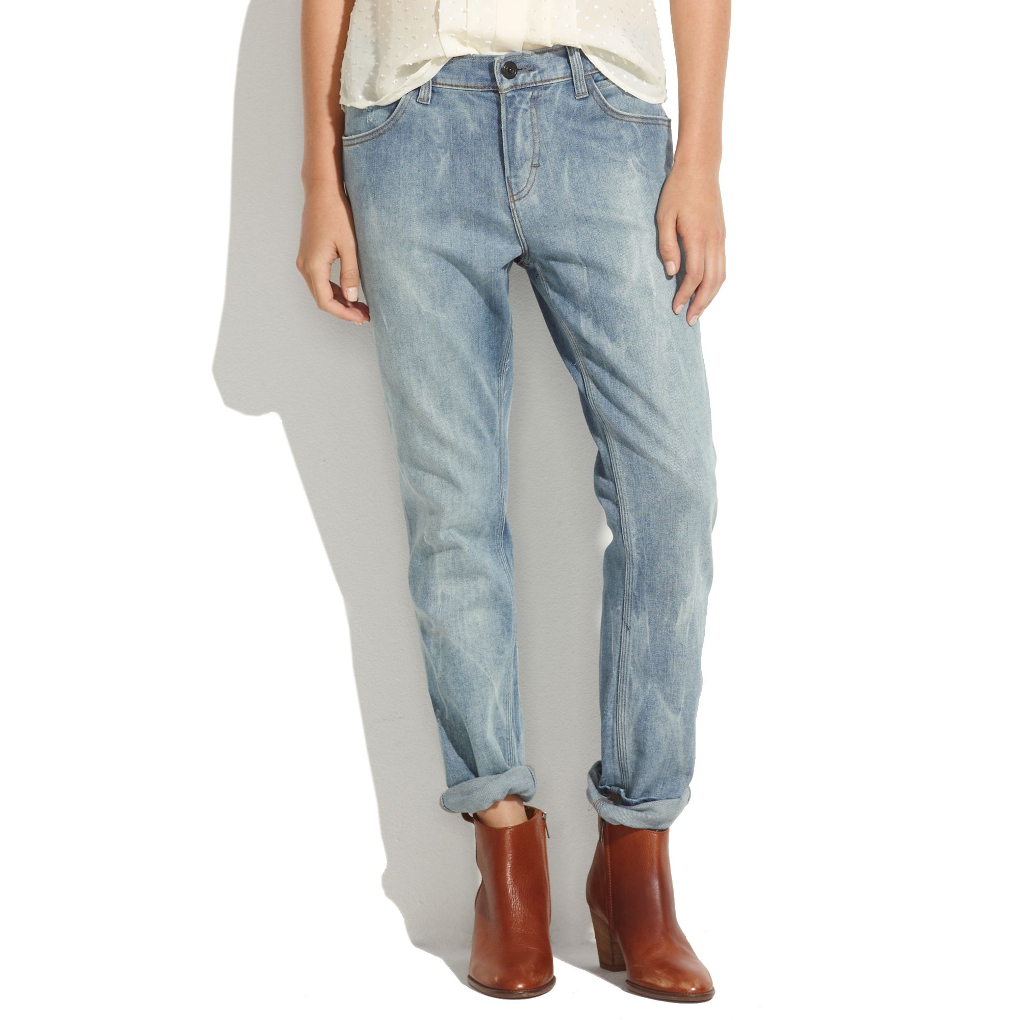 Madewell Skargorn™ Thorn Slim Slouch Jeans in Blue - Lyst