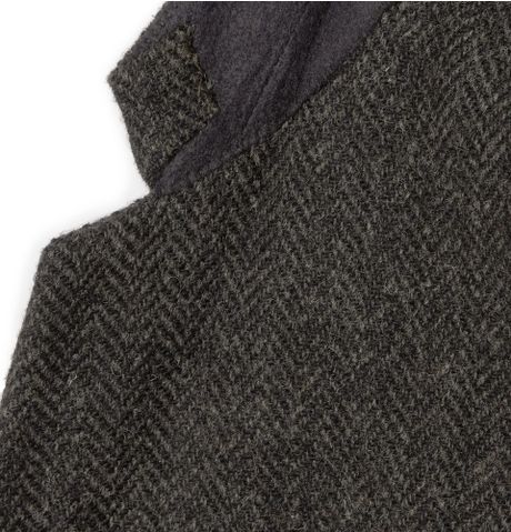 Margaret Howell Oversized Harris Tweed Blazer in Gray for Men | Lyst