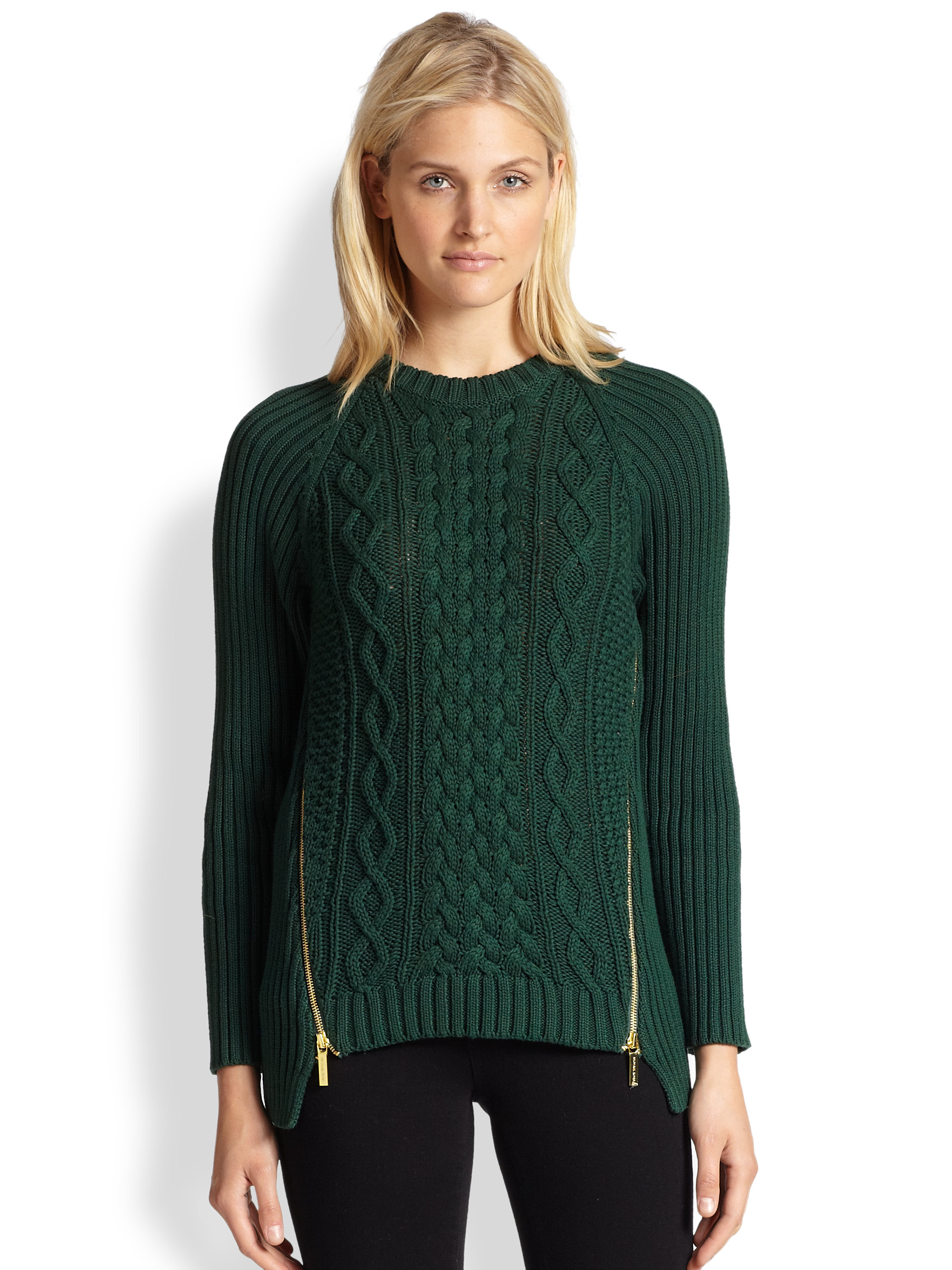 michael kors green sweater