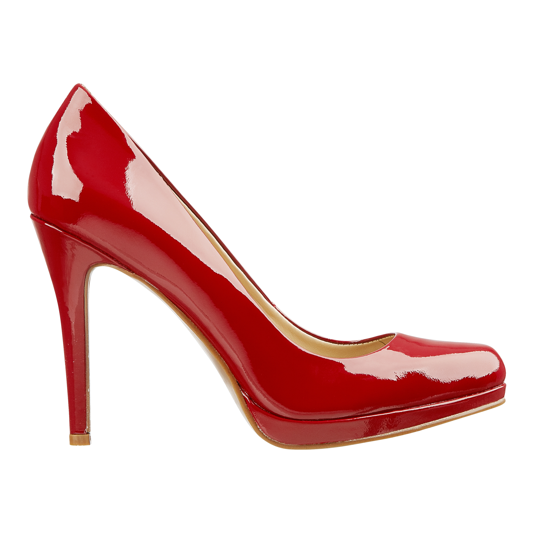nine west red patent leather pumps