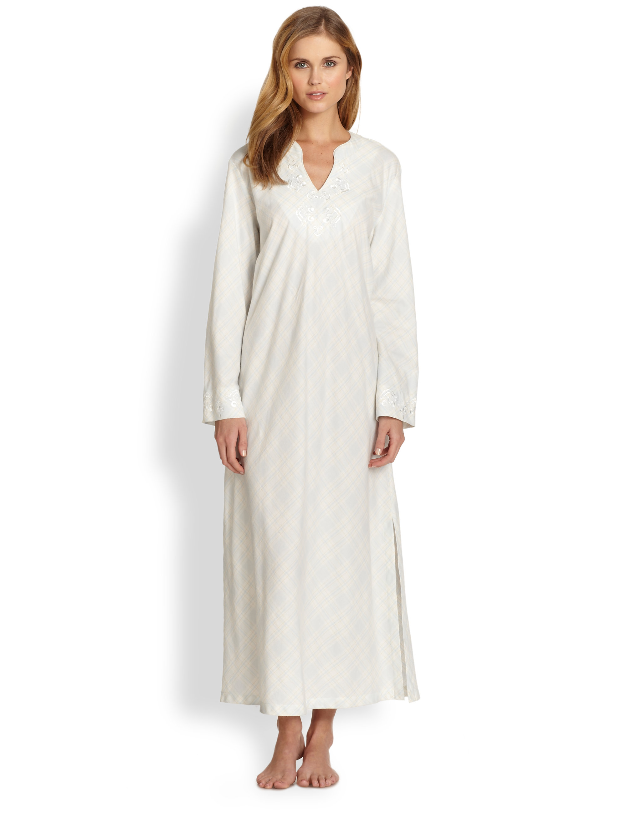 flannel caftan