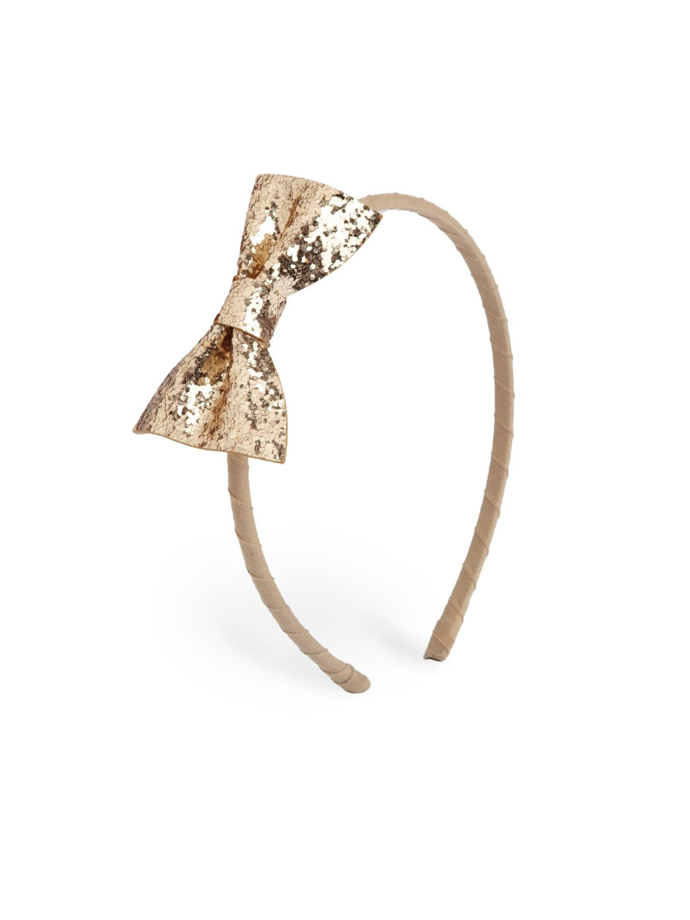 Lyst Ralph Lauren Girls Sparkly Bow Headband in Black