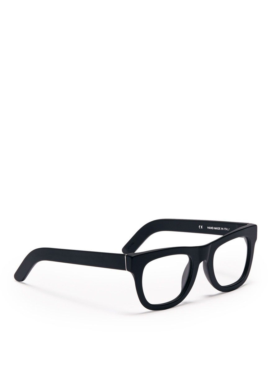 Retrosuperfuture Ciccio Optical Black Matte Glasses for Men | Lyst