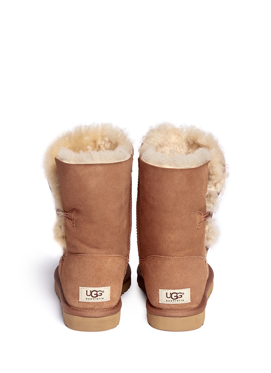 my bailey button uggs are folding my bailey button uggs are folding