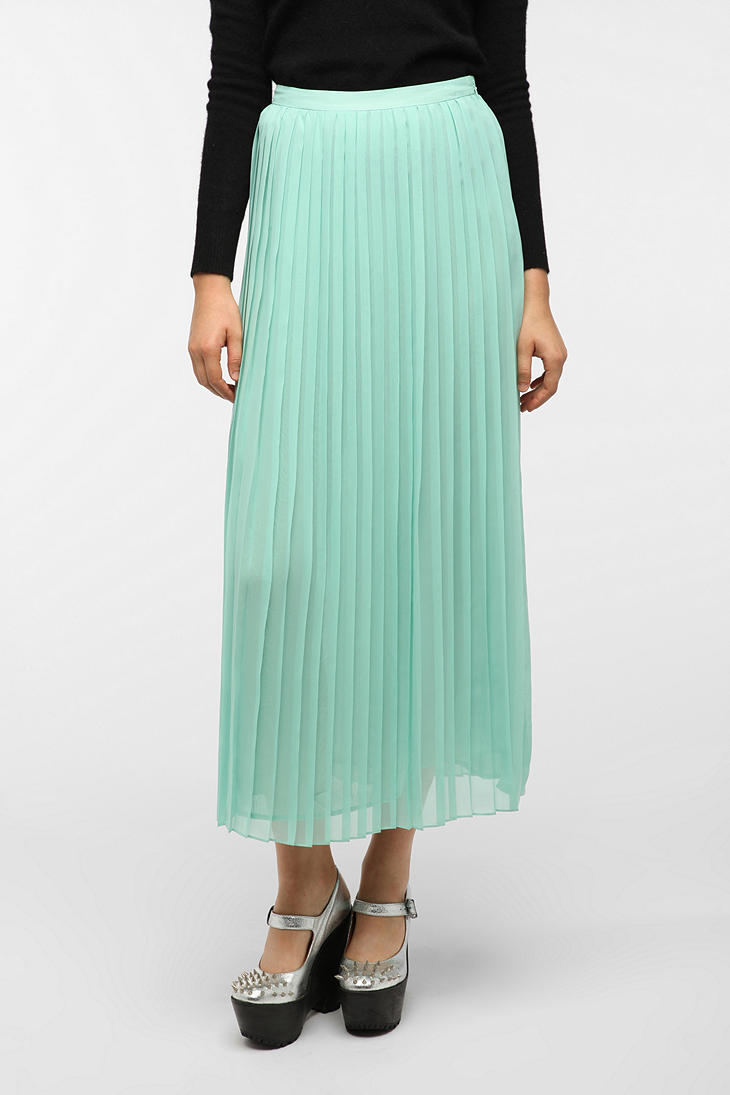 Pastel Green Pleated Skirt Online, 52% OFF | www.nogracias.org