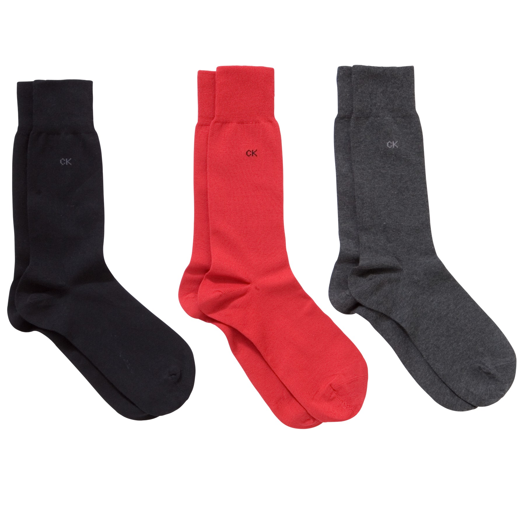 Calvin klein Cotton Dress Socks in Multicolour for Men Lyst