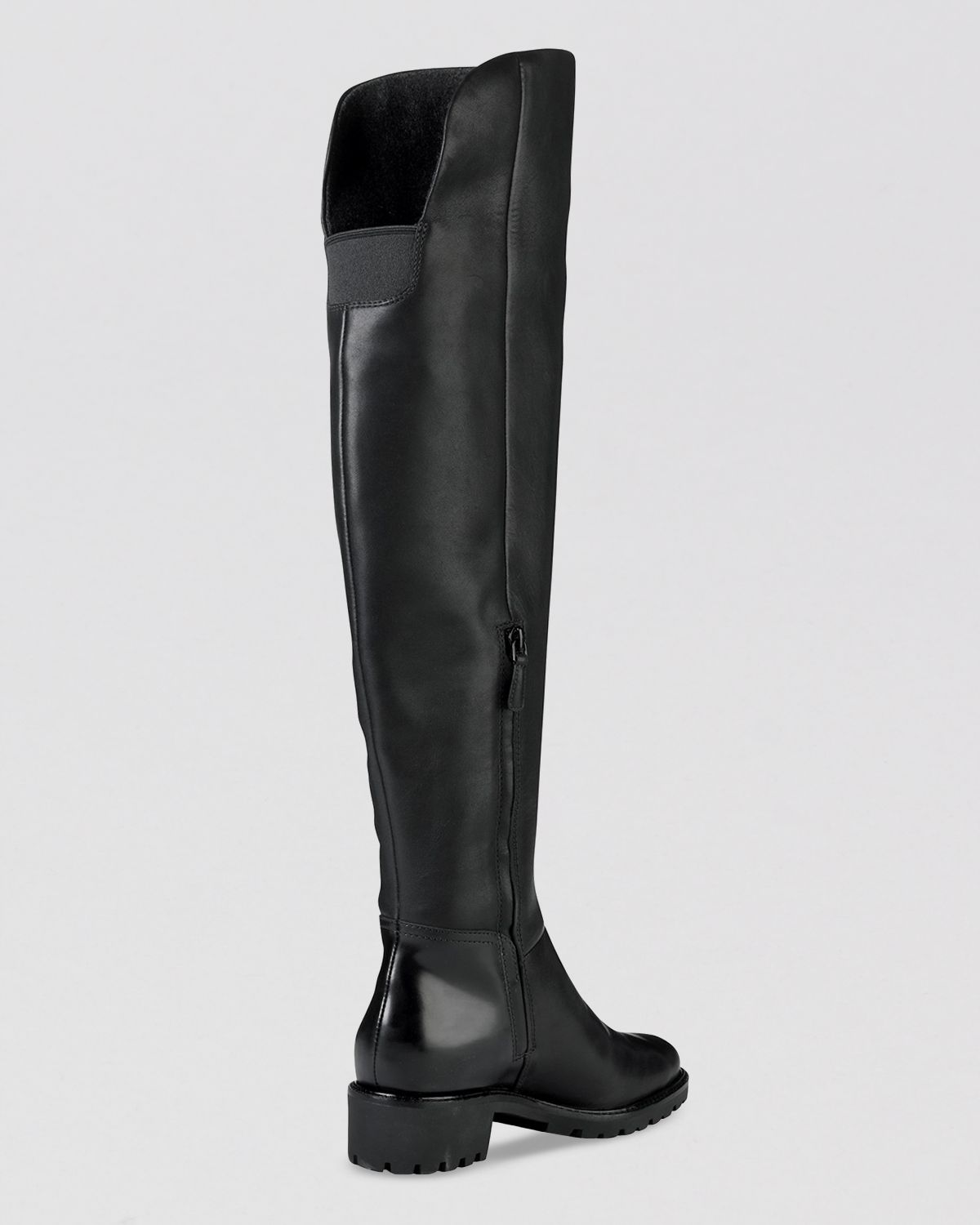 cole haan black tall boots