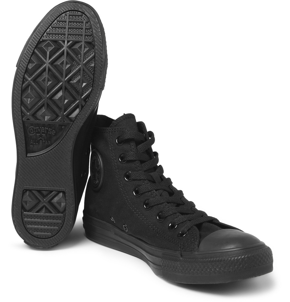Converse Chuck Taylor Canvas High Top Sneakers in Black for Men - Lyst