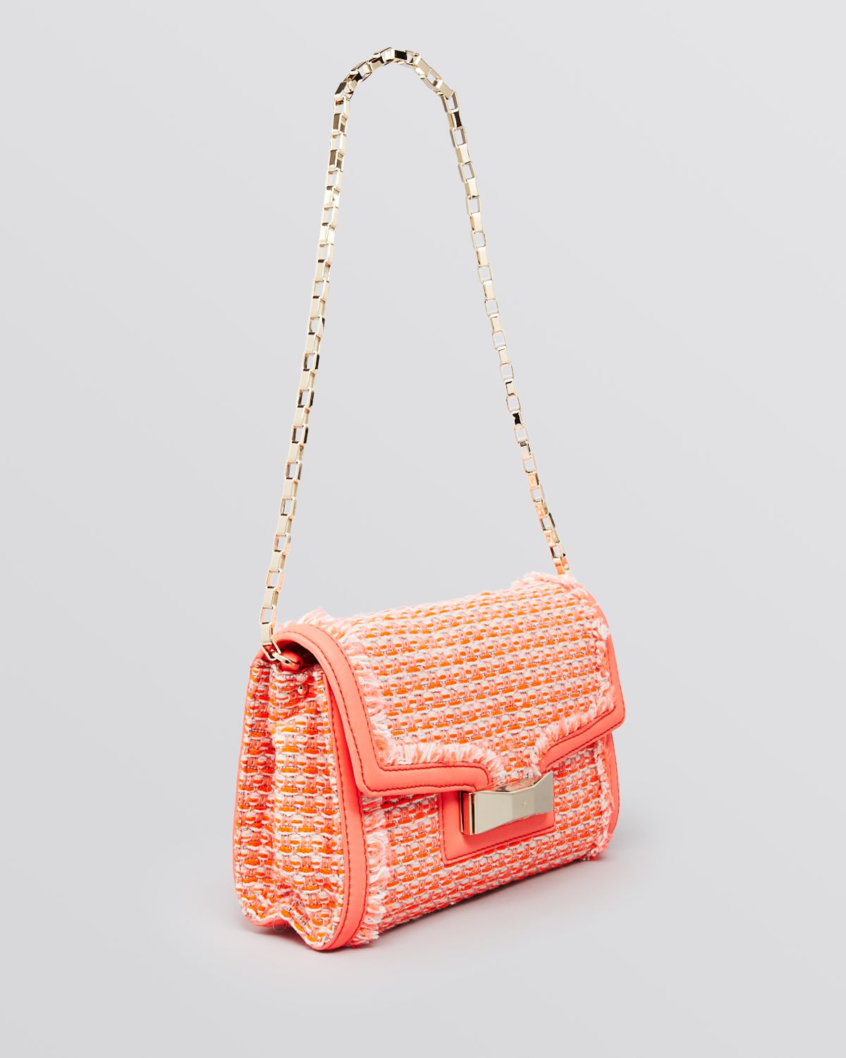 Kate Spade Shoulder Bag Carroll Park Tweed Scarlette in Orange Lyst