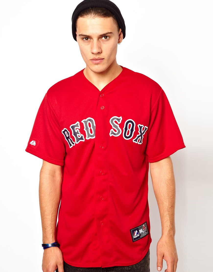 اين توجد البذور Men's Boston Red Sox Blank Red Drift Fashion Jersey ثلاجة  قدم