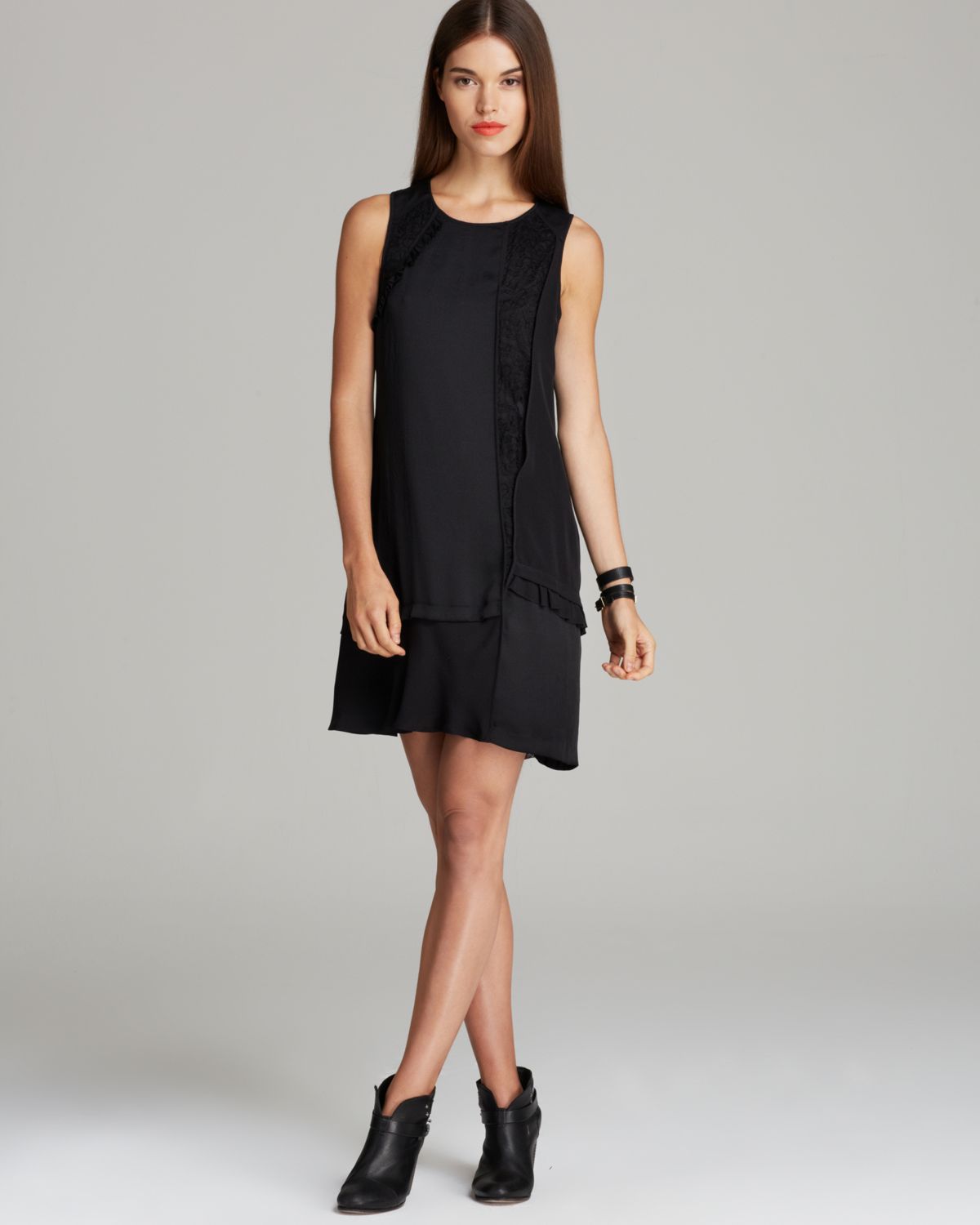 Lyst Marc By Jacobs Dress Victoria Lace In Black Gallery
