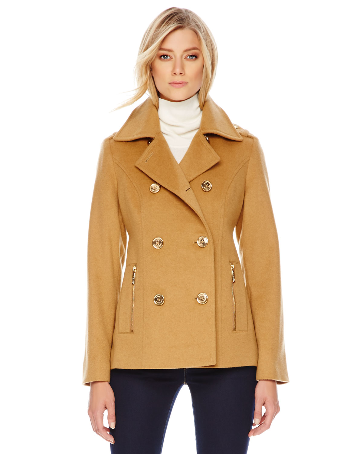 michael kors women's peacoat